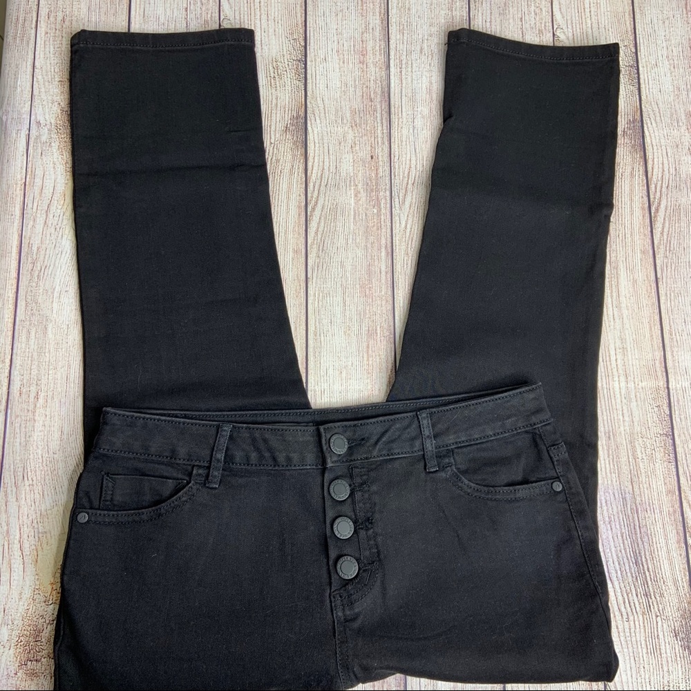 Simply Vera Wang denim capris 12 Petite